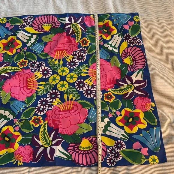 LUSH Life Knot Wrap scarf reusable wrapping floral Design purse scarf - Picture 8 of 11